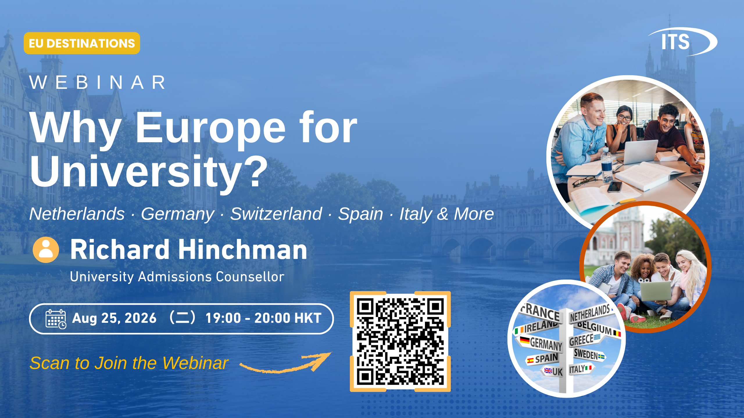 Why Europe for University Webinar