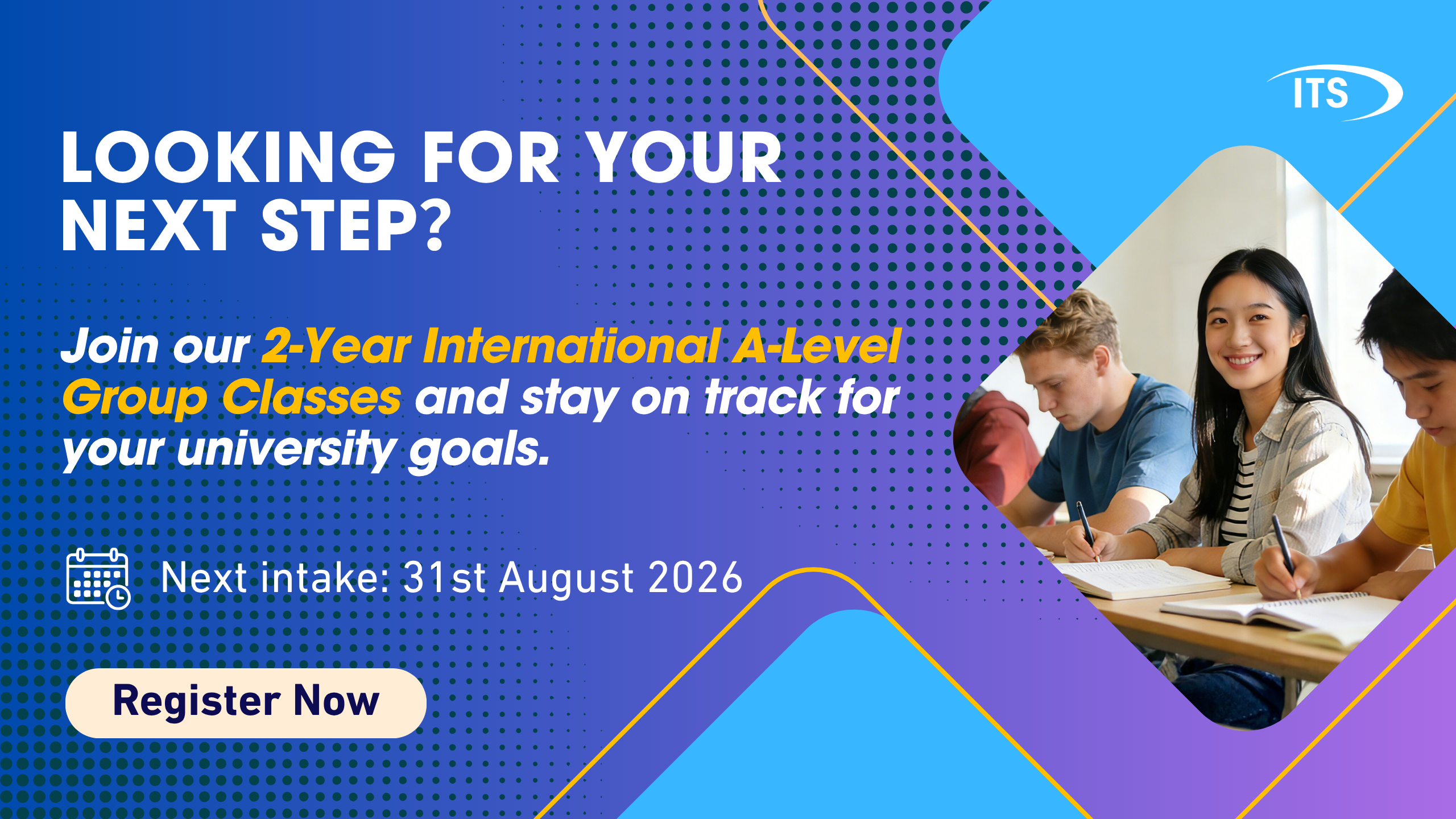 2-Year International A-Level Group Class Registration