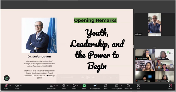 Youth, Leadership and the Power to Begin