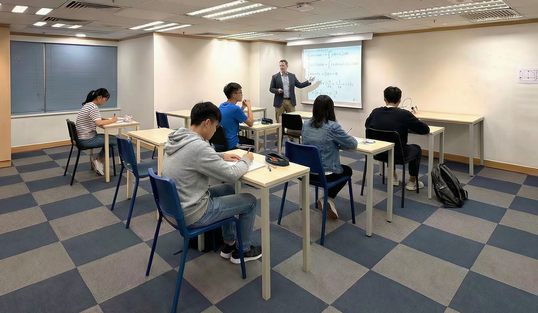 Students Studying