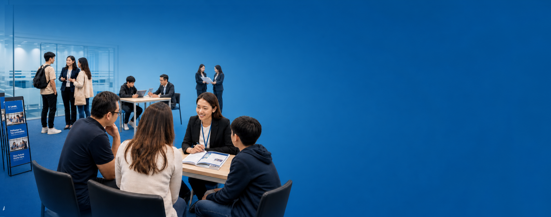 Explore our international A-Level & Admissions pathways