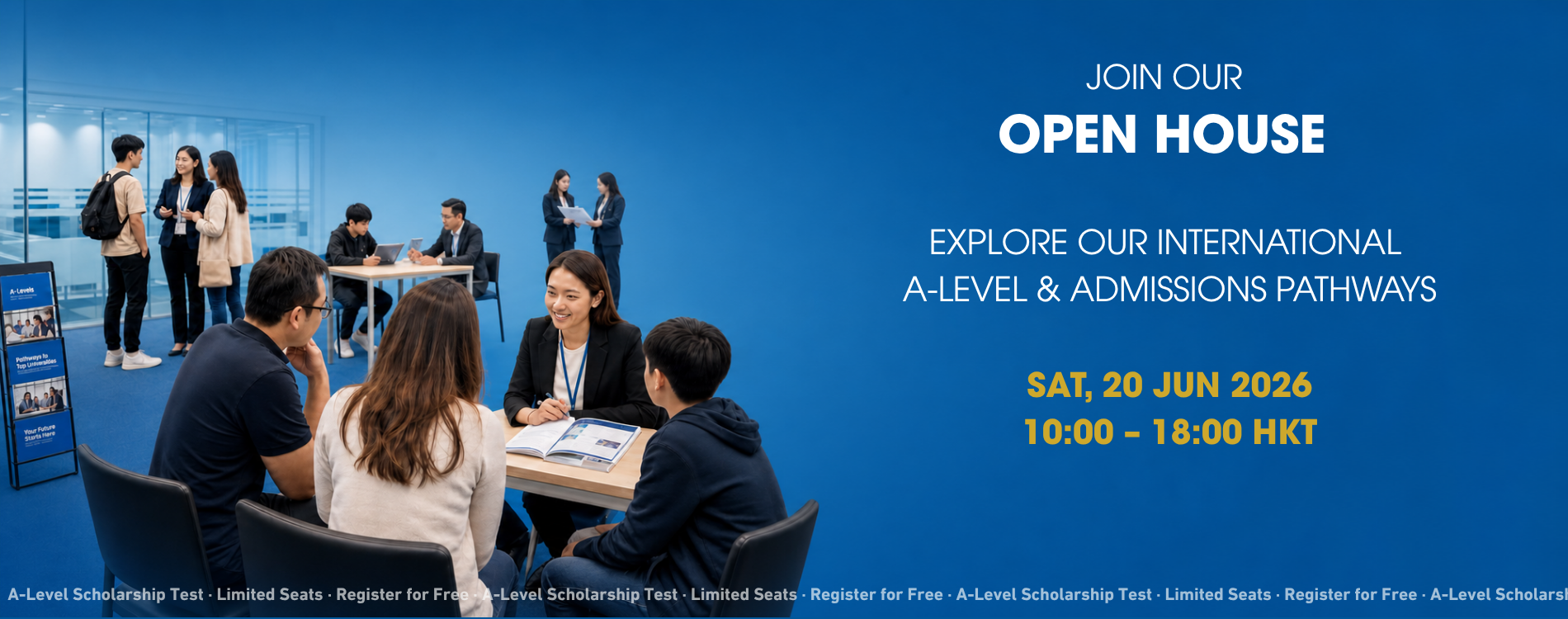 Explore our international A-Level & Admissions pathways